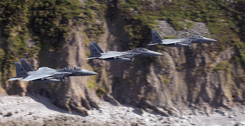Illustration for article titled UK Based F-15Es Flew A Secret Long-Range Mission Over Africa On Monday